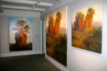 palm paintings Edith Bergstrom: Showcasing the whole world (of palms) in her back yard